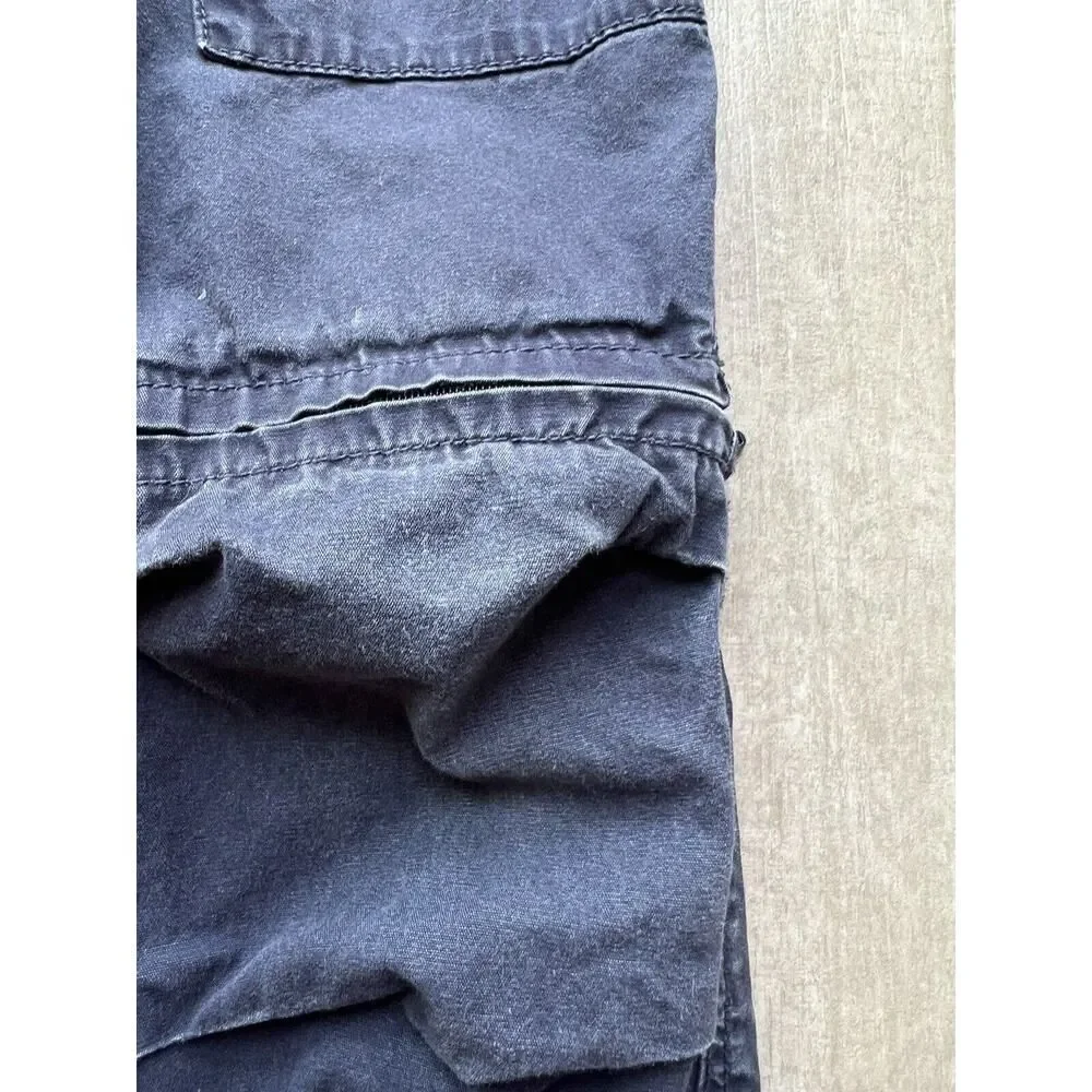 Gap Kids Boys Zip Away Jogger Jeans to Shorts Zip Off Pants S 6-7 Pull On READ!